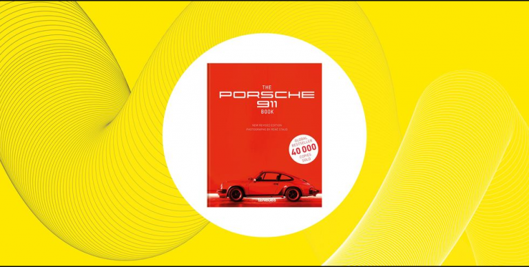Nueve libros de mesa de café con temas de automóviles