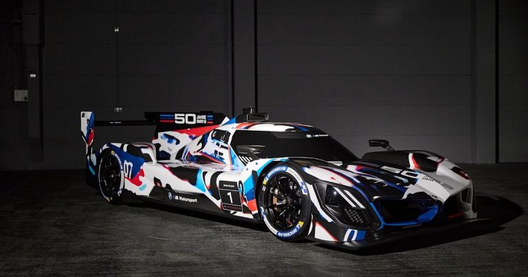 Nuevo diseño, nuevo nombre: emocionante librea de camuflaje con elementos tradicionales para el BMW M Hybrid V8.