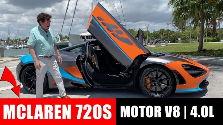 McLaren 720S: Motor V8 de 4.0 litros biturbo