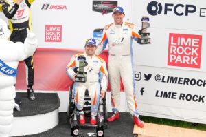 Johnson, Simpson Surge al podio en Lime Rock Park 120