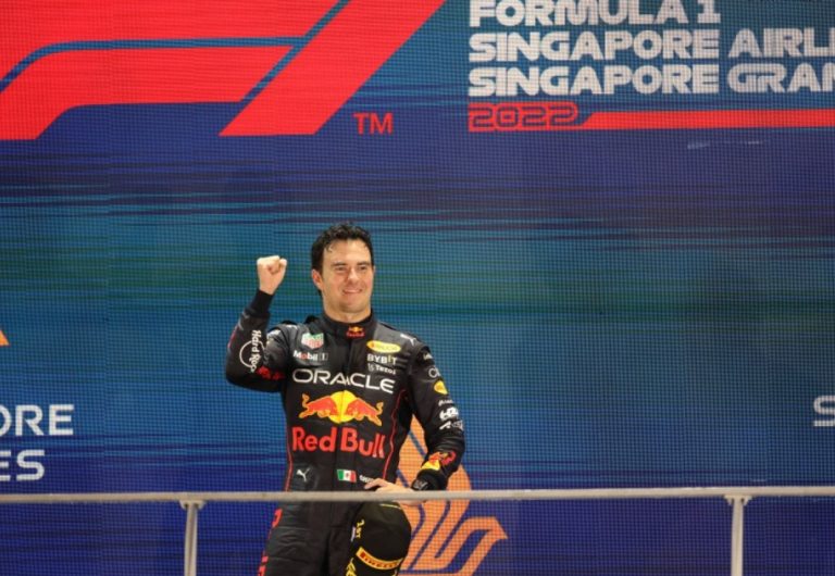 OFICIAL: Pérez mantiene la victoria en Singapur
