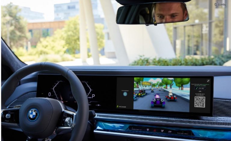 Los BMW incorporarán videojuegos a partir de 2023