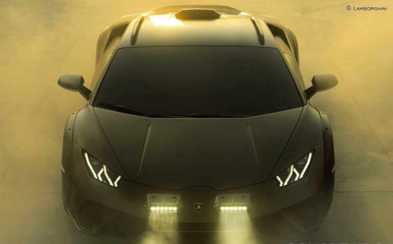 Lamborghini Huracán Sterrato: ¡primeras fotos oficiales!