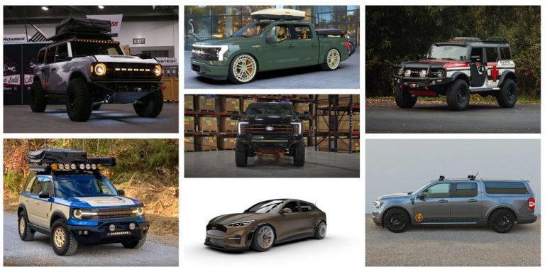 Ford trae camiones de rally y Slammed ‘Stangs a SEMA