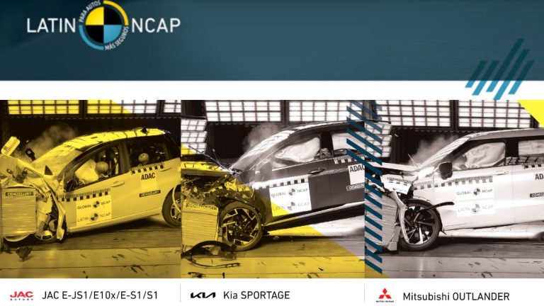 Mitsubishi Obtiene 5 estrellas en los nuevos resultados de Latin NCAP, Kia con 3 y JAC no consigue ninguna