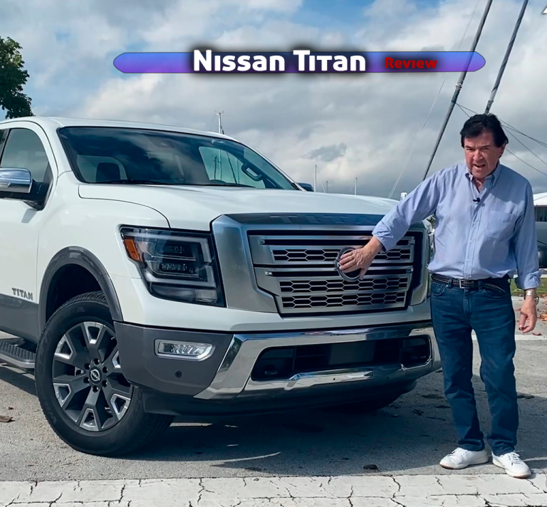 Nissan Titan con German Botero