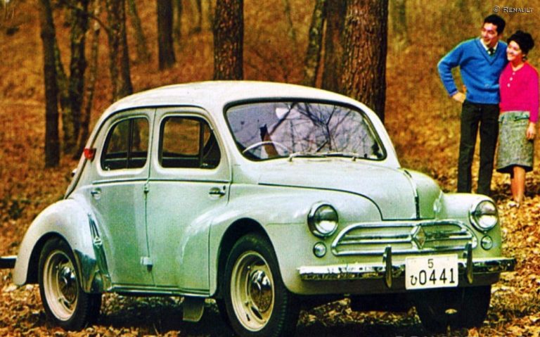 El popular Renault cuatro-cuatro tras la Segunda Guerra Mundial