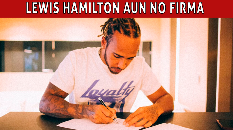 Lewis Hamilton aun no firma el contrato para el 2023