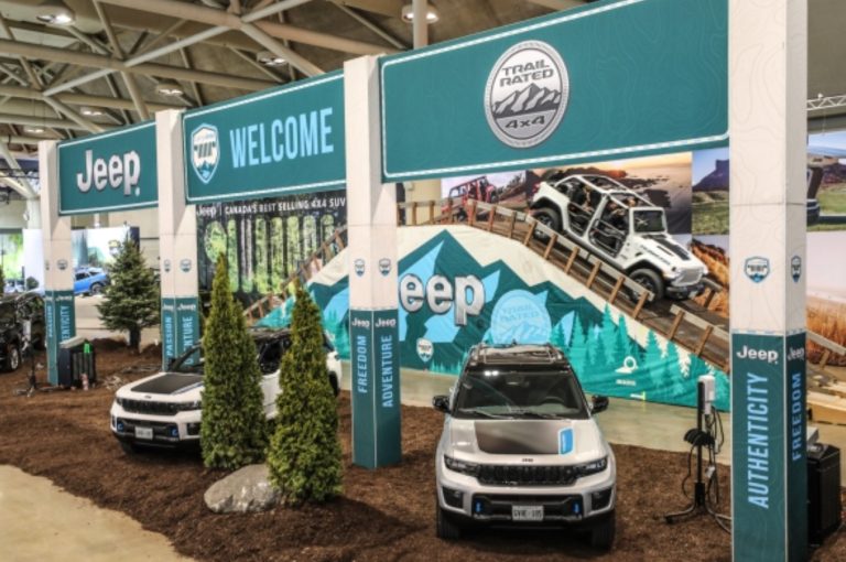 Camp Jeep hace su debut en Canadá, nuevos productos en Stellantis Display para 2023 Canadian International AutoShow