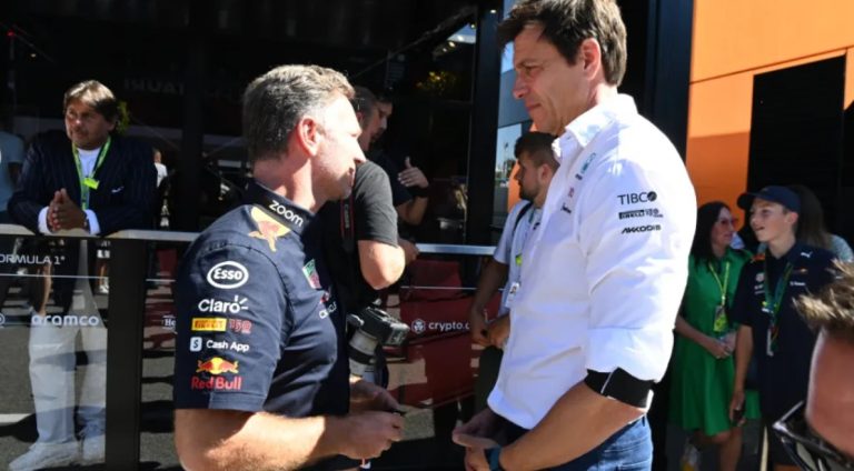 Horner, Wolff y una ‘acalorada’ conversación sobre el ‘porpoising’