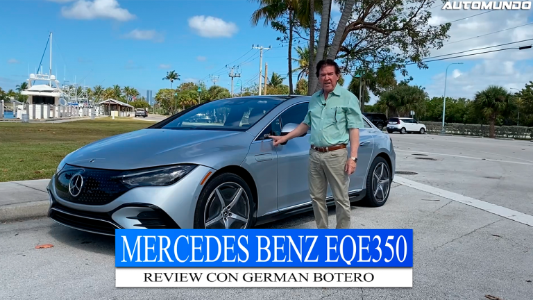 Mercedes Benz EQE350 con German Botero
