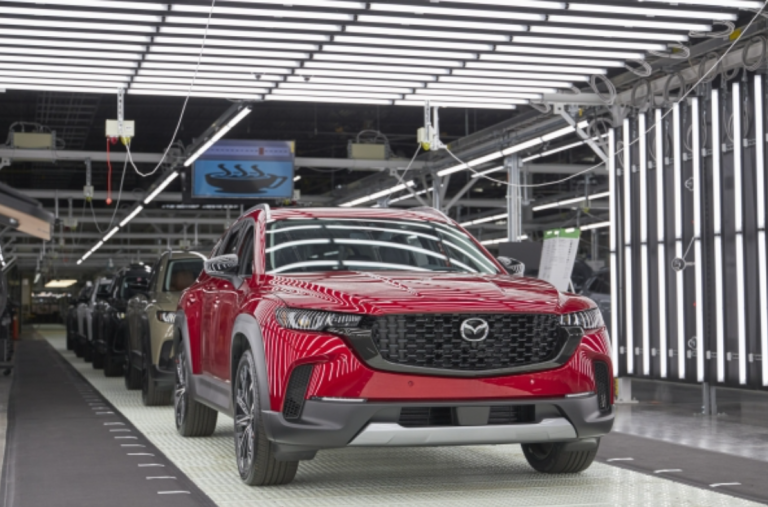 Mazda inicia exportaciones de CX-50 ensamblado en EE.UU. a México