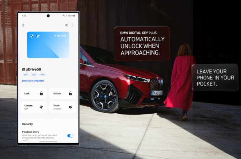 BMW Digital Key Plus ahora disponible en dispositivos Android compatibles.