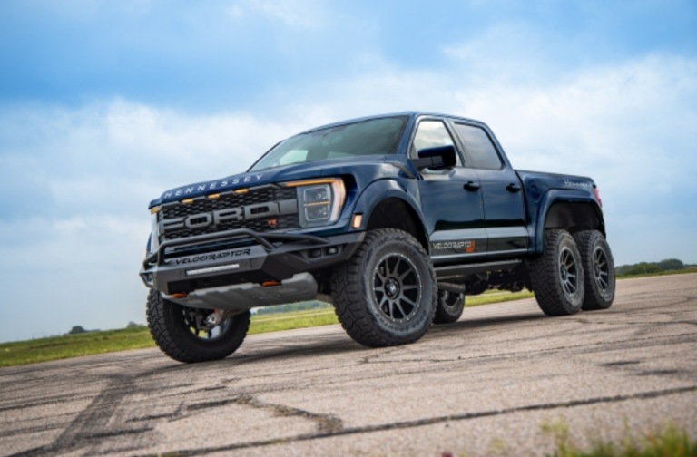 Hennessey transforma el Ford Raptor R en un feroz ‘VelociRaptoR 6×6’ con motor V8 de 700 hp