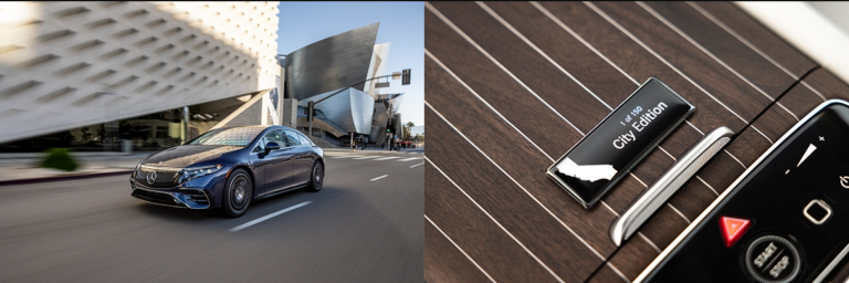 El nuevo EQS 580 4MATIC Sedan City Edition se lanza en el sur de California