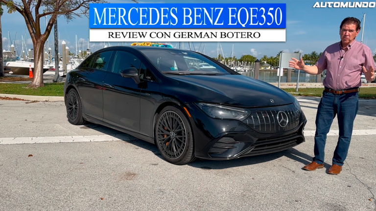Mercedes Benz EQE AMG con Germán Botero
