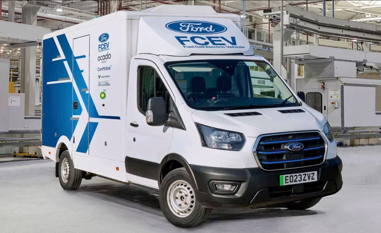 Ford comienza un período de experimentación con hidrógeno para vehículos utilitarios