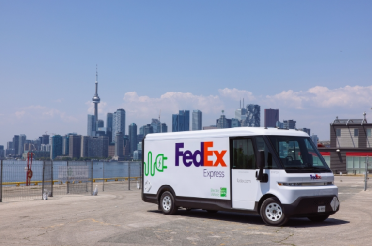 BrightDrop amplía las entregas fuera de EE. UU. con FedEx Express Canadá
