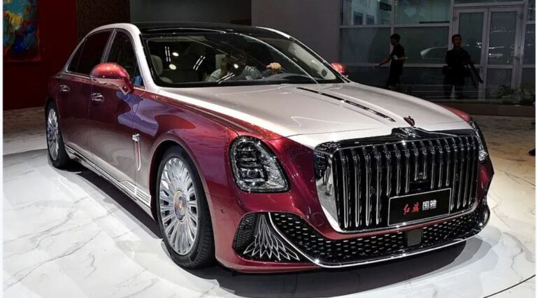 Hongqi Guoya un sedán de lujo de más de 5,3 m de largo, abierto para reservas a nivel global