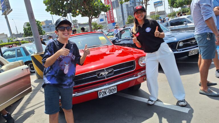 El Mustang Club Perú celebró a lo grande el 60° aniversario del Mustang en el Jockey Plaza