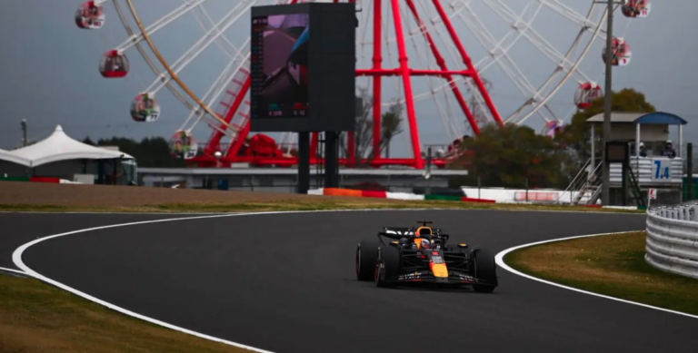 GP Japón 2024, FP1: Max Verstappen y Checo Pérez al frente