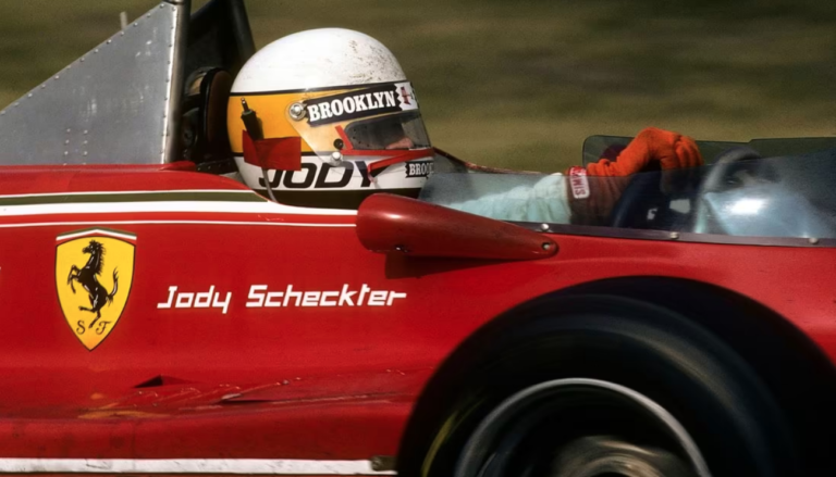 El Ferrari 312 T4 con el que fue campeón Jody Scheckter está a la venta