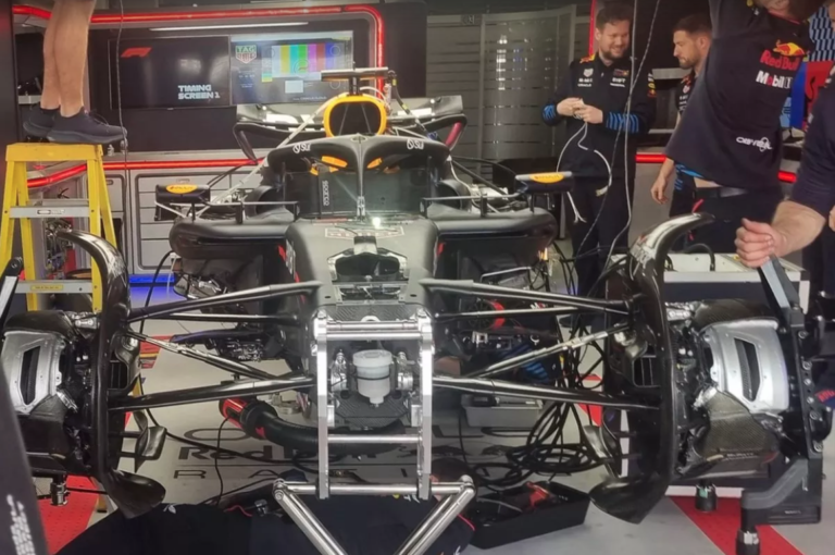 Red Bull reduce las aberturas horizontales en el RB20 para el GP de Japón