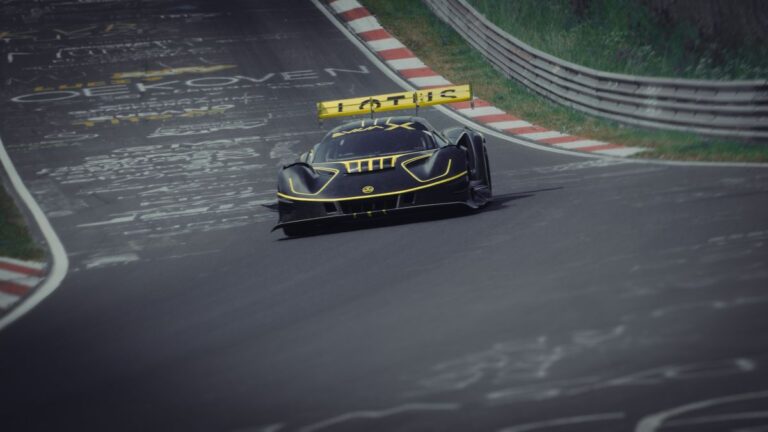 Lotus Evija X logra el tercer tiempo más rápido de la historia en Nürburgring