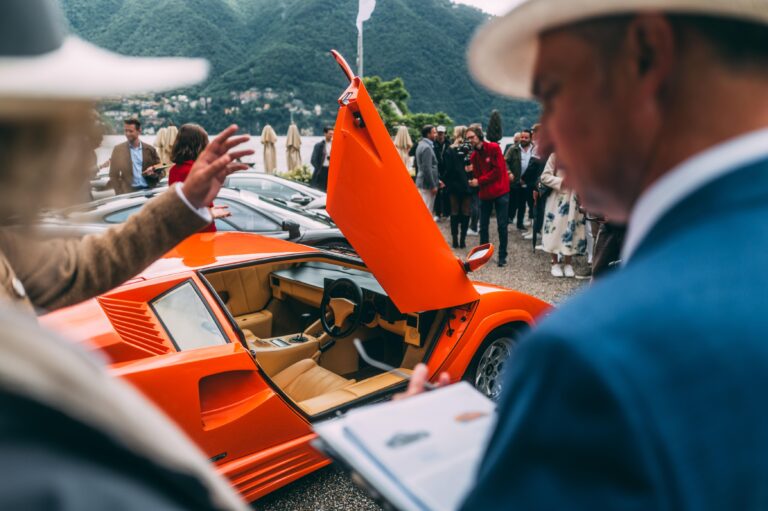 Cuatro obras maestras históricas de Lamborghini en el Concorso d'Eleganza Villa d'Este