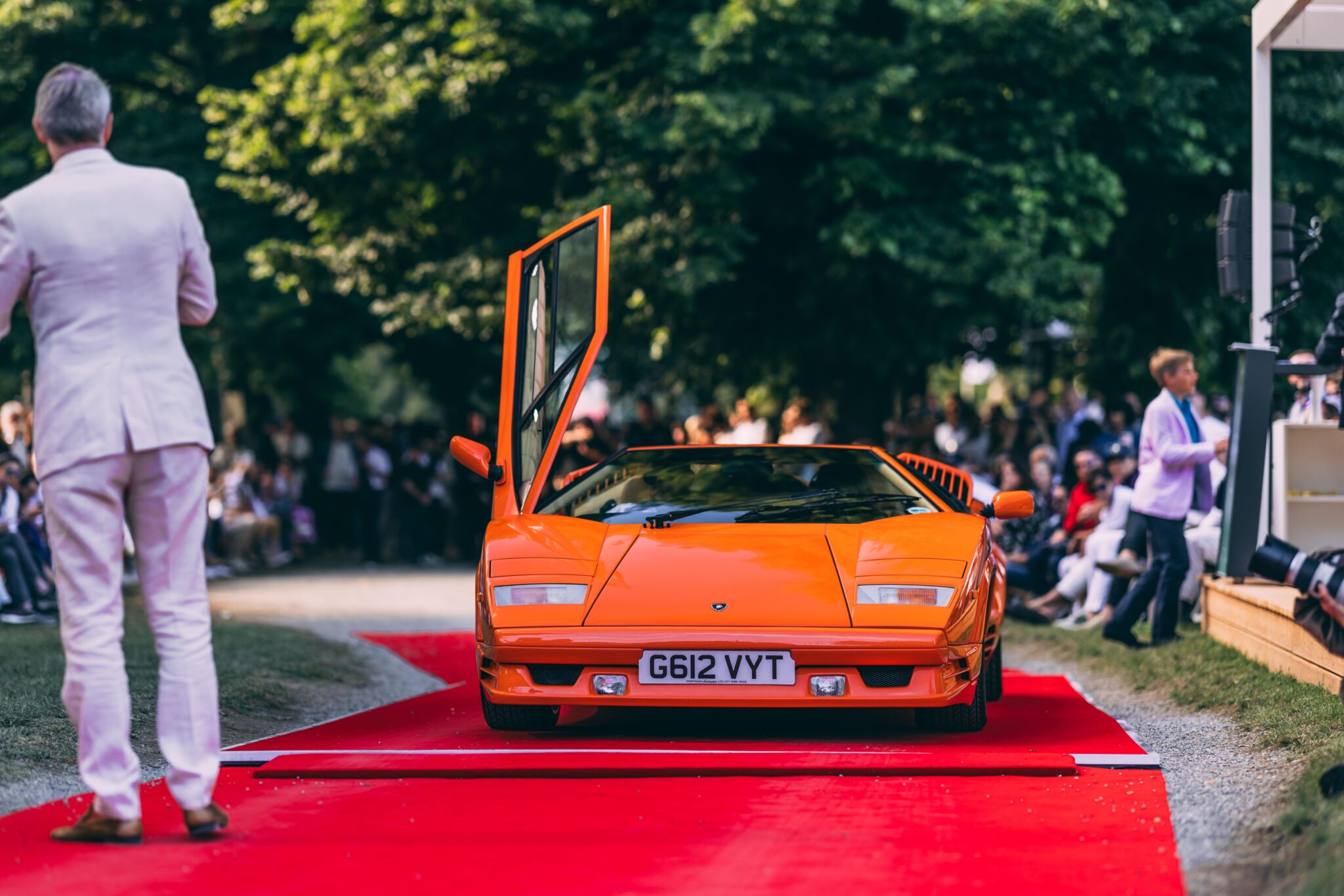 Cuatro obras maestras históricas de Lamborghini en el Concorso d'Eleganza Villa d'Este