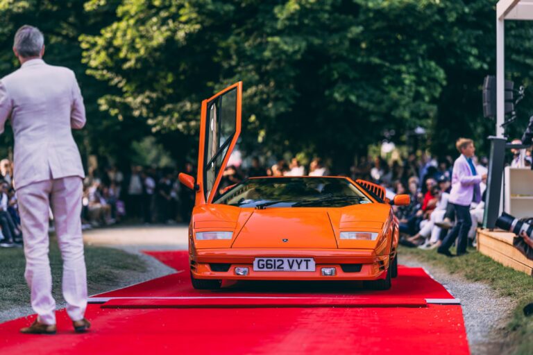 Cuatro obras maestras históricas de Lamborghini en el Concorso d'Eleganza Villa d'Este