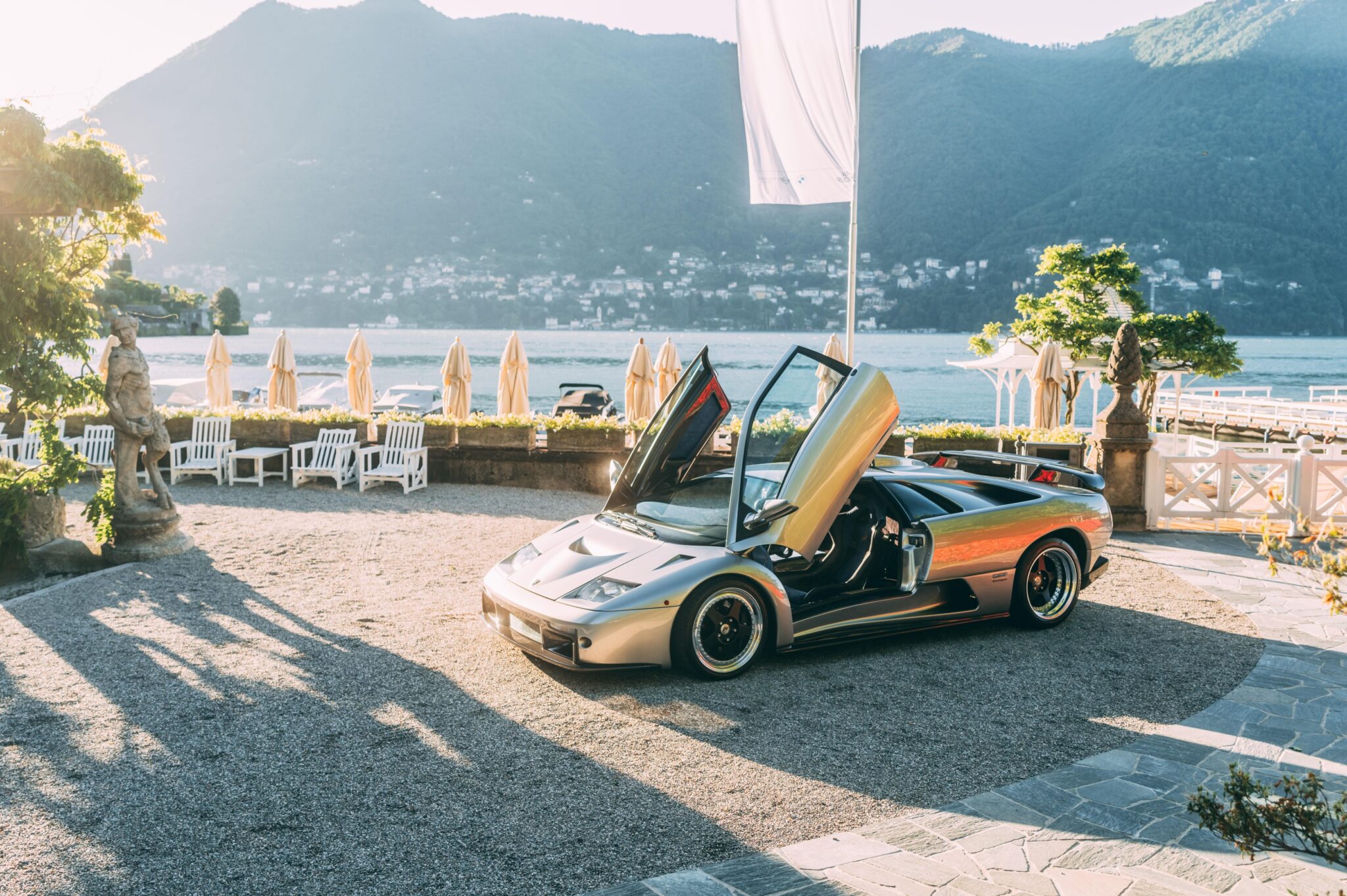 Cuatro obras maestras históricas de Lamborghini en el Concorso d'Eleganza Villa d'Este