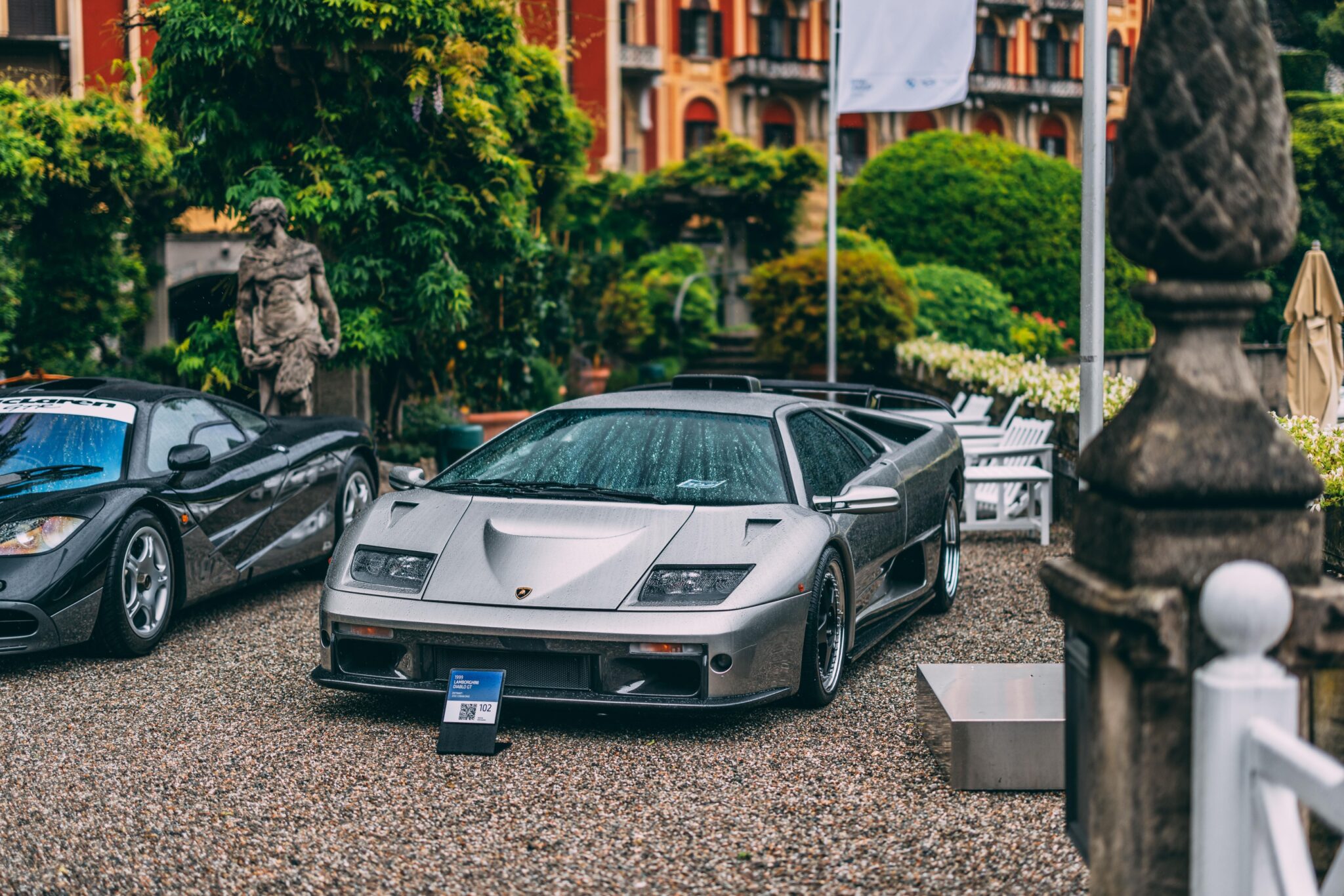 Cuatro obras maestras históricas de Lamborghini en el Concorso d'Eleganza Villa d'Este