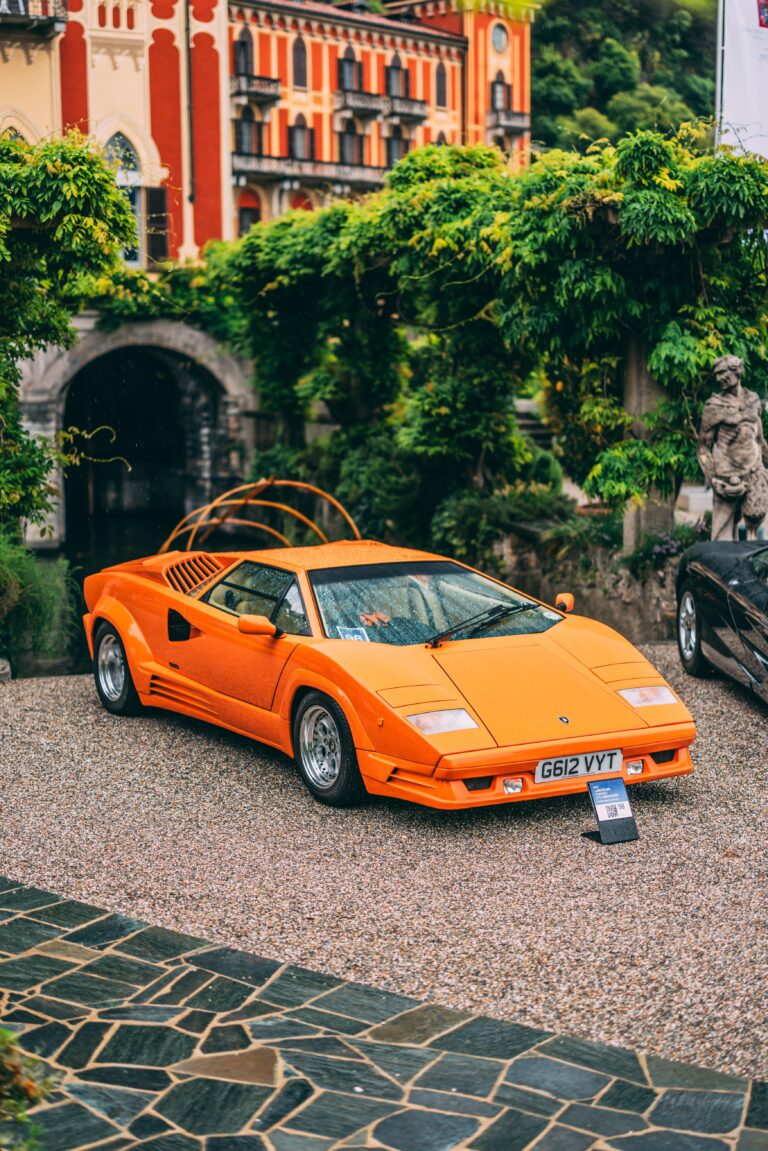 Cuatro obras maestras históricas de Lamborghini en el Concorso d'Eleganza Villa d'Este
