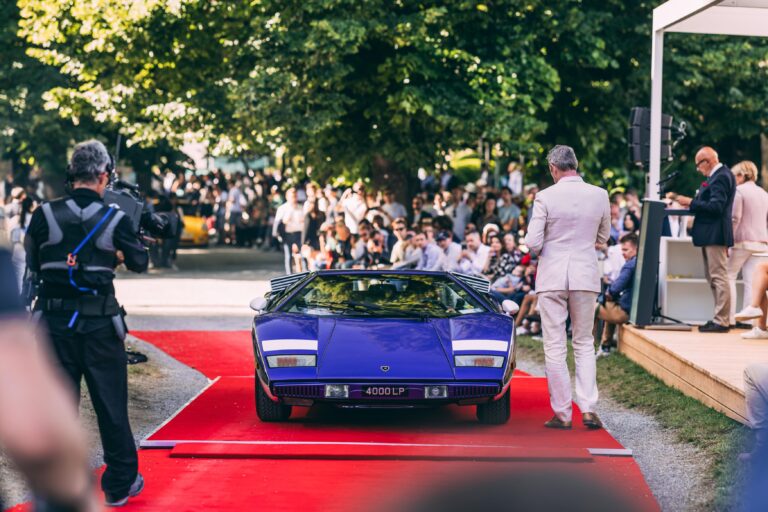Cuatro obras maestras históricas de Lamborghini en el Concorso d’Eleganza Villa d’Este