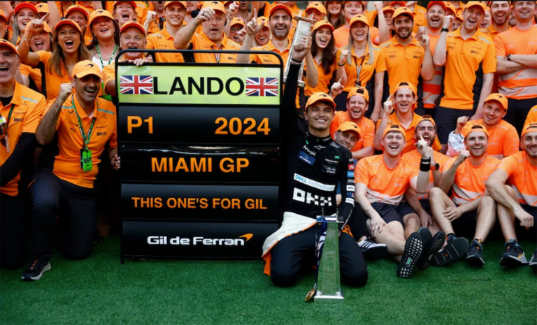 McLaren dedicó la victoria de Miami a Gil De Ferran