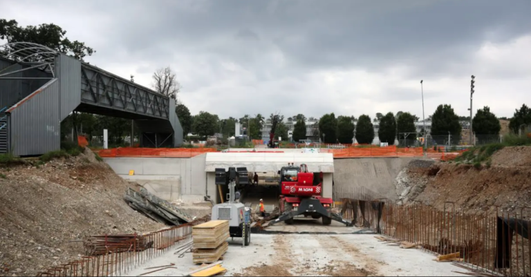 Continúan los trabajos en el circuito de Monza
