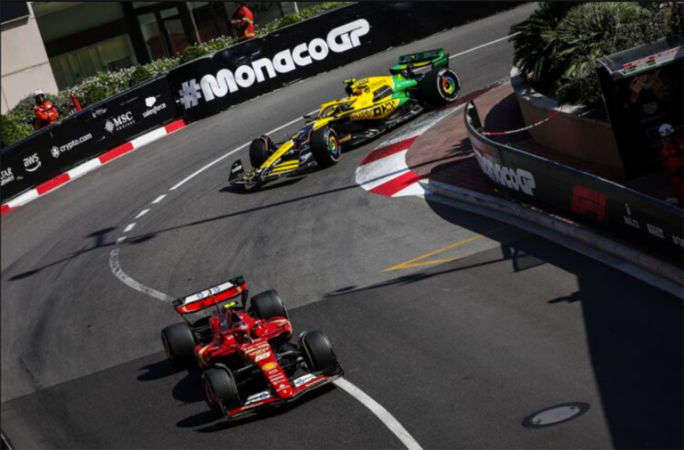 Lando Norris señaló de injusta la sustitución de Carlos Sainz en la parrilla de Mónaco