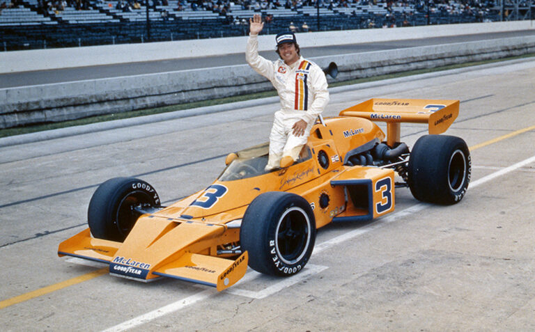 McLaren celebra el 50 aniversario de la victoria de Johnny Rutherford en las 500 Millas de Indianápolis 1974