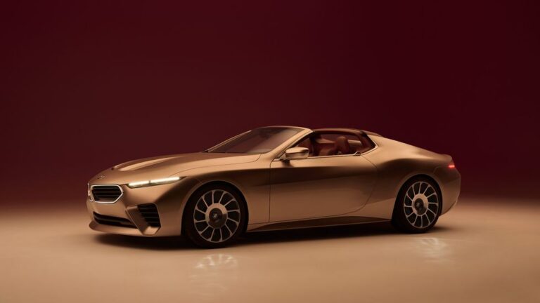 BMW presenta el Concept Skytop, un elegante biplaza basado en el Serie 8