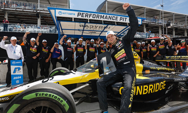 Colton Herta se recupera con la primera Pole de la temporada en Detroit