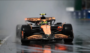 Norris encabeza la FP1 acortada del GP de Canadá tras una dramática granizada
