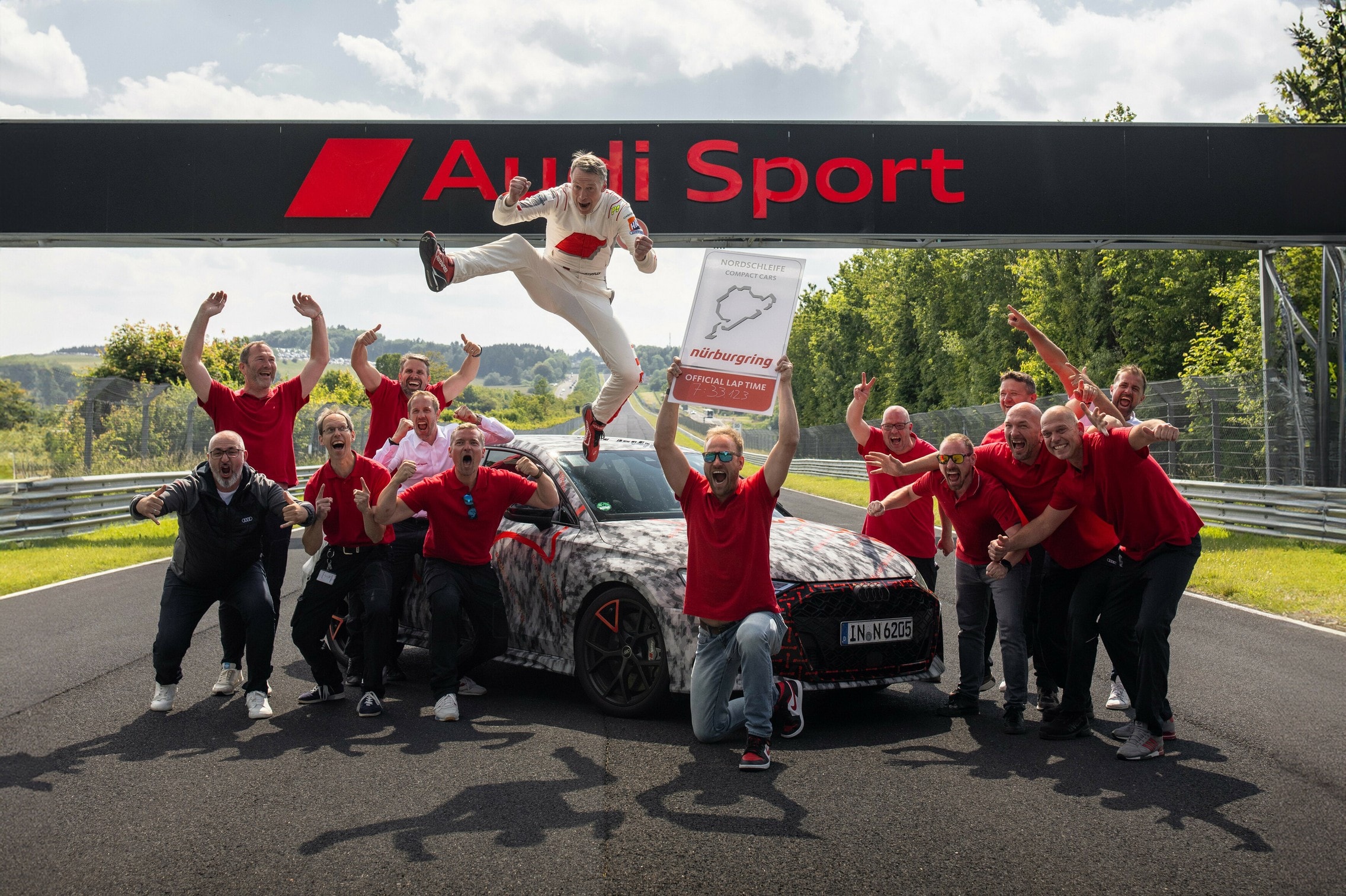 Audi Sport RS3 Concept supera record en Nürburgring