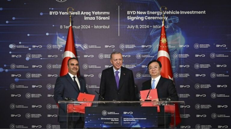 BYD comenzará a fabricar automóviles en Turquía en el 2026