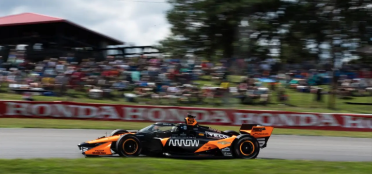 Patricio O’Ward vuelve a la victoria en la pista en la primera carrera de la era híbrida en Mid-Ohio