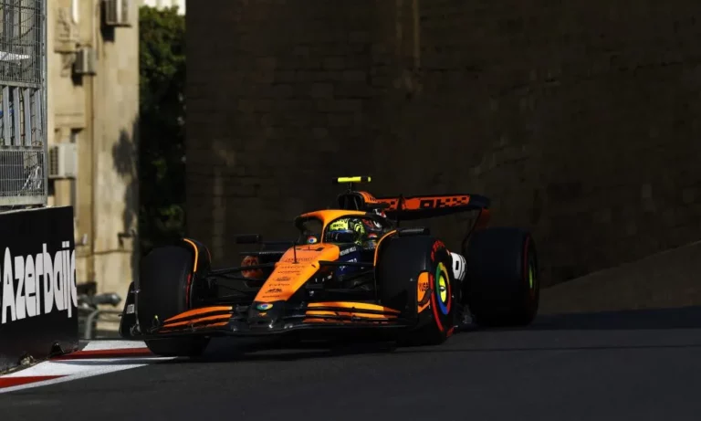 Lando Norris marcó el mejor tiempo en las Práctcas Libres 2 en Singapur delante de Charles Leclerc y Carlos Sainz