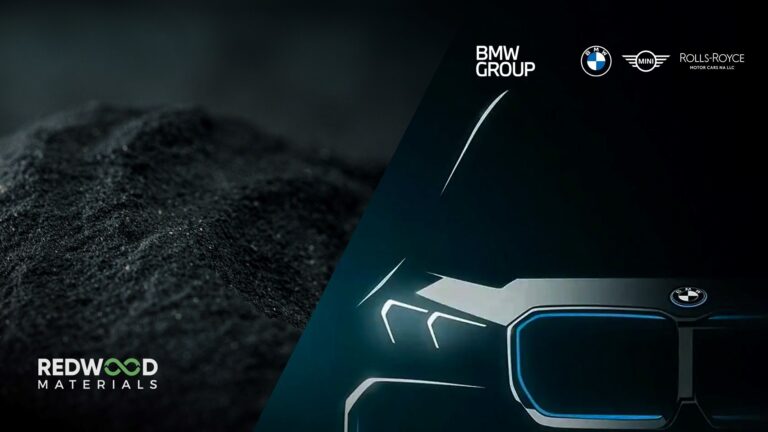 BMW of North America y Redwood Materials establecen una asociación para reciclar baterías de iones de litio