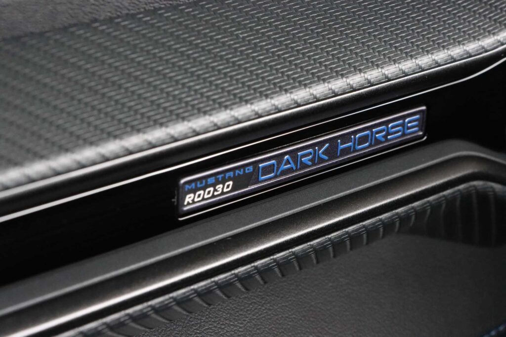 Fotos exclusivas del Ford Mustang Dark Horse 2024