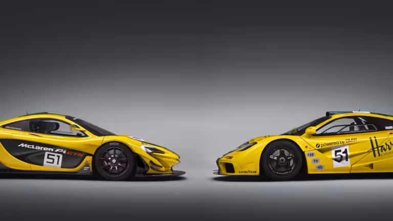 McLaren confirma que el sucesor del F1 y el P1 se llamará W1