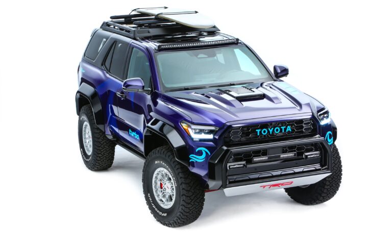Toyota presenta el prototipo TRD Surf 4Runner en el SEMA Show 2024